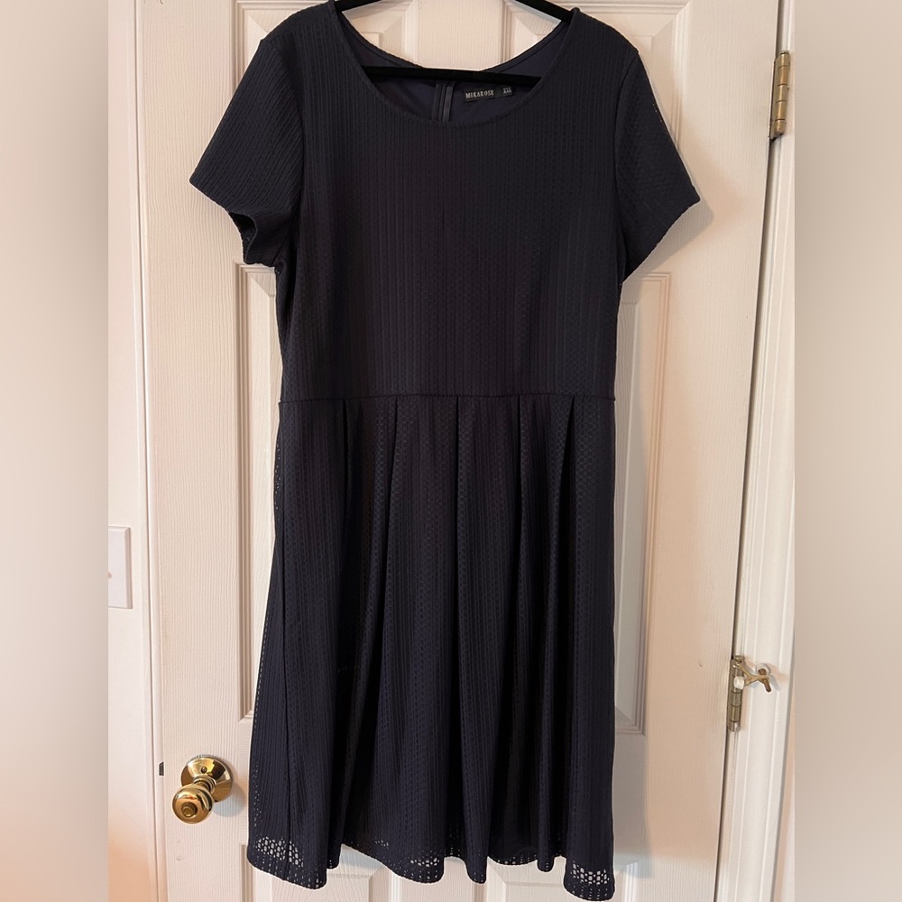 Navy blue dress